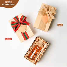 Load image into Gallery viewer, Rustic kraftbox (no window): PURE HONEY