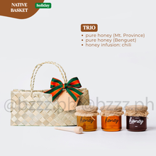 Load image into Gallery viewer, Native basket - Honey TRIO