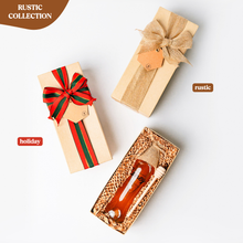 Load image into Gallery viewer, Rustic kraftbox (no window): PURE HONEY