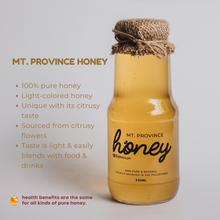 Load image into Gallery viewer, Pure honey: MT. PROVINCE
