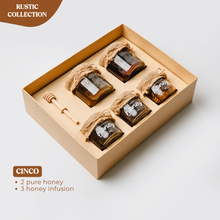 Load image into Gallery viewer, Rustic kraftbox - Honey CINCO