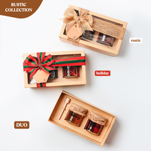 Load image into Gallery viewer, Rustic kraftbox - Honey DUO