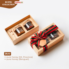 Load image into Gallery viewer, Rustic kraftbox - Honey DUO