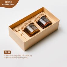 Load image into Gallery viewer, Rustic kraftbox - Honey DUO