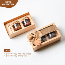 Load image into Gallery viewer, Rustic kraftbox - Honey DUO
