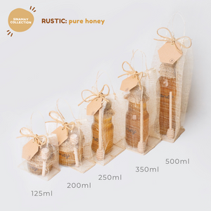 Sinamay: RUSTIC - Pure honey