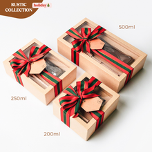 Load image into Gallery viewer, Rustic box: 𝗣𝗨𝗥𝗘 𝗛𝗢𝗡𝗘𝗬 (window)
