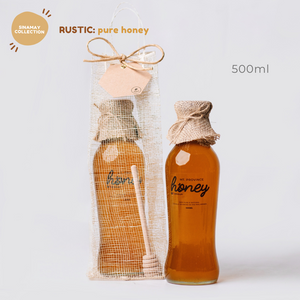 Sinamay: RUSTIC - Pure honey