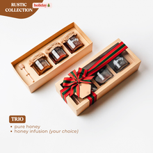 Load image into Gallery viewer, Rustic box - Honey 𝗧𝗥𝗜𝗢
