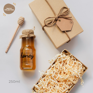 Brown Rustic: Pure honey (200ml, 250ml, 500ml)
