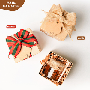 Rustic box: 𝗣𝗨𝗥𝗘 𝗛𝗢𝗡𝗘𝗬 (classic)