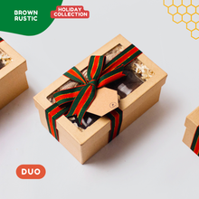 Load image into Gallery viewer, Holiday: Rustic box - Honey 𝗗𝗨𝗢
