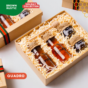 Holiday: Rustic box - Honey 𝗤𝗨𝗔𝗗𝗥𝗢